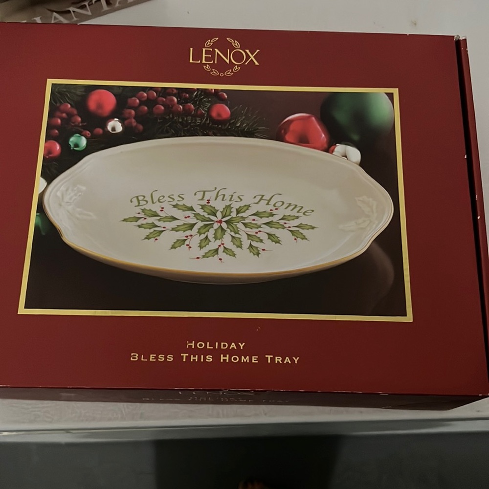 Lenox Christmas plate